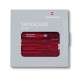 Swiss Card Classic VICTORINOX Vermelho Translúcido | Ref. 320.07100.T Swiss Card Classic VICTORINOX Vermelho Translúcido | Ref. 320.07100.T