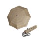 Guarda-Chuva KNIRPS Dobrável T.200 Médio Duomatic Check Beige | Ref. 300.9532015390