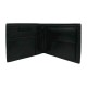 Carteira Horizontal para Homem c/ Porta-Moedas Marroquinaria Antunes Preta | Ref. 100.5442