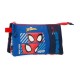 Estojo Escolar Triplo Spiderman HERO Azul | Ref. 186.2454321