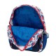 Mochila Escolar Adapt. 38cm c/ Carro Spiderman HERO Azul | Ref. 186.24523T1