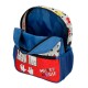 Mochila Pré-Escolar Adap. 28cm c/ Carro Mickey COLOUR MAYHEM Azul | Ref. 186.45721T1