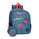 Mochila Infantil 25cm Spiderman DENIM Azul | Ref. 186.4612021
