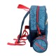 Mochila Infantil 25cm Spiderman DENIM Azul | Ref. 186.4612021