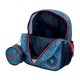 Mochila Infantil Adap. 25cm Spiderman DENIM Azul | Ref. 186.46120D1