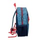 Mochila Pré-Escolar Adap. 28cm Spiderman DENIM Azul | Ref. 186.46121D1