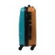 Mala/Trolley de Cabine 55cm 4R Spinner Benneton SHAK.3 Turquesa/Laranja | Ref. 13673334/1
