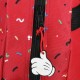 Mochila Escolar Adap. 38cm Mickey ITS A MICKEY THING Vermelha | Ref. 186.24223D1
