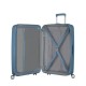 American Tourister Mala de Viagem/ Trolley Médio 67cm 4R EXP SOUNDBOX Azul Pedra | Ref. 9232G00251