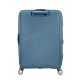 American Tourister Mala de Viagem/ Trolley Médio 67cm 4R EXP SOUNDBOX Azul Pedra | Ref. 9232G00251