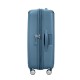 American Tourister Mala de Viagem/ Trolley Médio 67cm 4R EXP SOUNDBOX Azul Pedra | Ref. 9232G00251