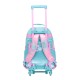 Mochila Trolley Escolar L 49cm, com Rodas Led Totto MOLKY Rosa | Ref. 330.MJ03MOL0038I0