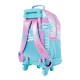 Mochila Trolley Escolar L 49cm, com Rodas Led Totto MOLKY Rosa | Ref. 330.MJ03MOL0038I0