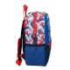 Mochila Pré-Escolar Adap. 32cm Spiderman HERO Azul | Ref. 186.24522D1