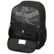 Mochila Escolar Adap. 45cm. 2C. c/Carro Pepe Jeans DAVIS Preta | Ref. 186.64825T1