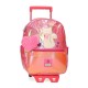 Mochila Pré-Escolar Adap. 32cm c/ Carro Enso CAT CUDDLER Rosa Fuchsia | Ref. 186.93921T1