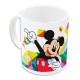 Caneca de Porcelana 325ml Mickey HAPPY SMILES Multicolor | Ref. 248.78121 Caneca de Porcelana 325ml Mickey HAPPY SMILES Multicolor | Ref. 248.78121