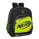 Mochila Escolar Júnior Adap. 38cm Nerf NEON Preta | Ref. 248.612240640 Mochila Escolar Júnior Adap. 38cm Nerf NEON Preta | Ref. 248.612240640