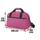 Benzi Saco de Viagem Ryanair 40cm Rosa | Ref. 288.BZ5528R Benzi Saco de Viagem Ryanair 40cm Rosa | Ref. 288.BZ5528R