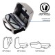 XD Design Mochila para Portátil 15.6’’ Anti-roubo Bobby Original Cinza | Ref. 309.P705542 XD Design Mochila para Portátil 15.6’’ Anti-roubo Bobby Original Cinza | Ref. 309.P705542