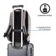 XD Design Mochila para Portátil 15.6’’ Anti-roubo Bobby Original Cinza | Ref. 309.P705542 XD Design Mochila para Portátil 15.6’’ Anti-roubo Bobby Original Cinza | Ref. 309.P705542