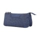 Estojo Escolar Triplo Tablero TOTTO 3JG Azul Escuro | Ref. 330.AC52ECO0123JG