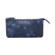 Estojo Escolar Triplo Tablero Totto Azul Marinho | Ref. 330.AC52ECO0123JK