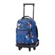 Mochila Escolar Compacta c/ Rodas Resma Totto Futebol | Ref. 330.MA03ECO0053JH