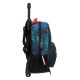 Mochila Pré-Escolar Adap. 28Cm c/ Carro Marvel ON THE WARPATH Azul | Ref. 186.24621T1