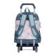 Mochila Escolar Adap. 42Cm c/ Carro Movom GIVE YOURSELF TIME Azul | Ref. 186.35123T1