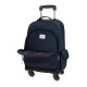 Trolley Mochila 44Cm 4 Rodas Pepe Jeans DIKRAN Azul Marinho | Ref. 186.6552821