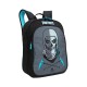 Mochila Escolar 42cm 2C. Fortnite SKULL TROOPER Preto | Ref. 332.E700759-2
