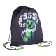 Mochila Saco Minecraft CREEPER Preta | Ref. 332.T655-833