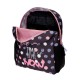 Mochila Pré-Escolar Adap. 33Cm Roll Road THE TIME IS NOW Preta | Ref. 186.46622D1