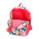 Mochila Escolar Adap. 44Cm 2C c/ Carro Roll Road PRECIOUS FLOWER Rosa | Ref. 186.35624T1