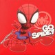 Mochila Infantil Adap. 25cm Spiderman GO SPIDEY Vermelha | Ref. 186.24820D1