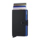 Secrid MINIWALLET Matte Black & Blue | Ref. 297.MM-BB