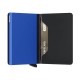 Secrid SLIMWALLET Matte Black & Blue | Ref. 297.SM-BB