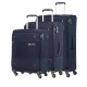 Samsonite Conjunto 3 Trolleys de Viagem - Spinner 55/66/78cm BASE BOOST Azul | Ref. 9238N01541