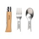 Canivete Garfo + Colher OPINEL N.º 8 Pic-Nic | Ref. 314.OP002500