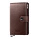 Carteira Secrid Premium MINIWALLET Dusk Dark Brown | Ref. 297.MDU-DB