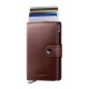 Carteira Secrid Premium MINIWALLET Dusk Dark Brown | Ref. 297.MDU-DB