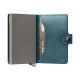 Carteira Secrid Premium MINIWALLET Dusk Teal | Ref. 297.MDU-T