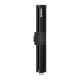 Carteira SECRID Premium Miniwallet Emboss Lines Black + | Ref. 297.MEL-B