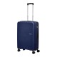 American Tourister Mala de Viagem / Trolley Médio 66cm 4R SUMMER HIT Azul Escuro | Ref. 92MC690201