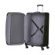 American Tourister Mala de Viagem / Trolley Gigante 80cm 4R SKY SURFER Preto/Cinza | Ref. 92MC190419