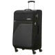 American Tourister Mala de Viagem / Trolley Gigante 80cm 4R SKY SURFER Preto/Cinza | Ref. 92MC190419