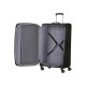 American Tourister Mala de Viagem / Trolley Médio 68cm 4R SKY SURFER Preto/Cinza | Ref. 92MC190319