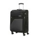 American Tourister Mala de Viagem / Trolley Médio 68cm 4R SKY SURFER Preto/Cinza | Ref. 92MC190319