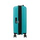 American Tourister Mala de Cabine / Trolley 55cm 4R Exp. AEROSTEP Turquesa | Ref. 92MD800121